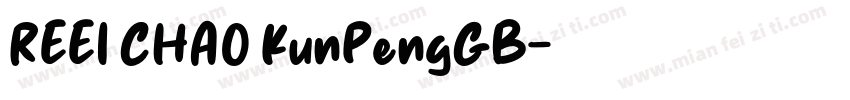 REEI CHAO KunPengGB字体转换